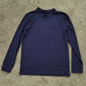 Boys Navy Cat & Jack Long Sleeve Swim Shirt Large 10/12 Husky New with T…